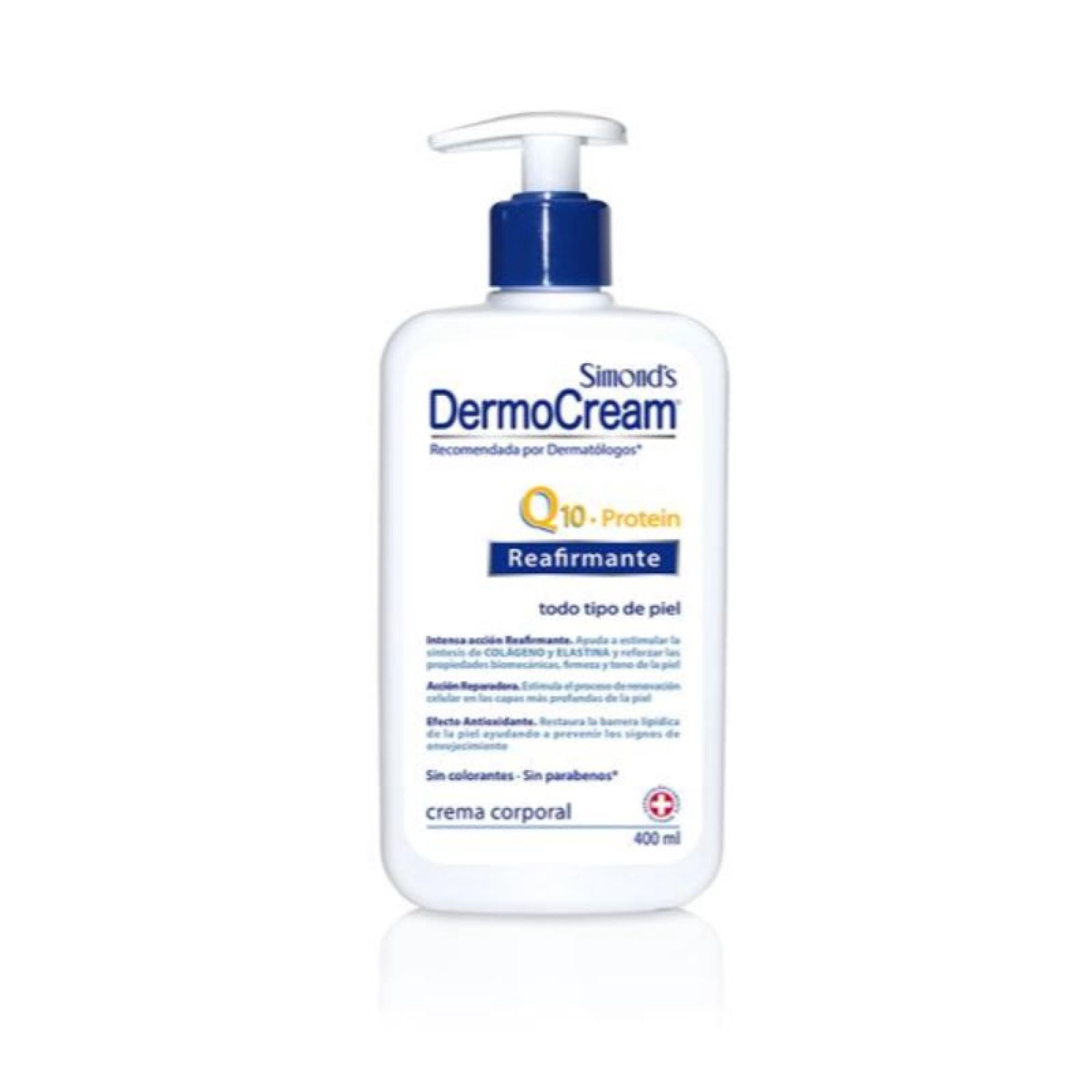 Crema Corporal Simond’s Dermocream Q10 Protein Reafirmante Todo Tipo De Piel