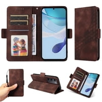 Carcasa Foxdock Oppo A5 4G/5G De Cuero Pu, Diseño Acolchado Clásico, Protección Contra Caídas Y Rayones