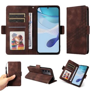 Carcasa Foxdock Oppo A5 4G/5G De Cuero Pu, Diseño Acolchado Clásico, Protección Contra Caídas Y Rayones