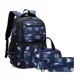 thumbnail image 1 of Boys Backpacks 3 Pieces Sets School Bags Large Size Bag For Teenagers Children Knapsack Big Boy Backpack Middle School Students, 1 of 3