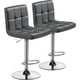 thumbnail image 1 of Taburetes de bar Yaheetech con respaldo ajustable en altura de 25 a 36 cm, 1 of 9