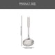 thumbnail image 3 of Xiao Hua Utensilios de Cocina de 5 Piezas Utensilios de Cocina de Acero Inoxidable Utensilios de Cocina de Metal Utensilios de Cocina Pequeños, 3 of 4