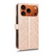 thumbnail image 2 of Funda Cartera Lunares iPhone 17 Pro Max con Tarjetero, Correa y Soporte Oro, 2 of 6