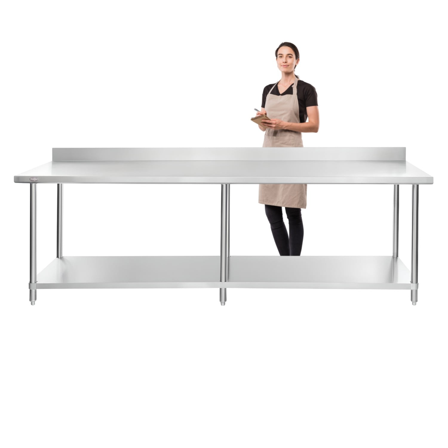 Prochef - Meson Mural 240x60x85 Cm Acero Inoxidable