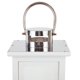 thumbnail image 3 of Galería Candle Lantern Zingz & Thingz de madera blanca clara, 3 of 9