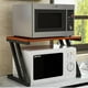 thumbnail image 4 of Estante organizador microondas madera negro/cafe 38x57x38 cm, 4 of 4