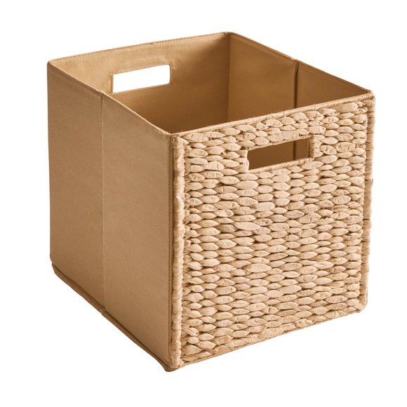 Cajón Better Homes & Gardens Water Hyacinth Plegable de 32 cm