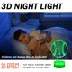 thumbnail image 5 of Luz nocturna LEDERGO Baseball Effect 3D, 16 colores RGB, para niños, 5 of 9
