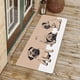 thumbnail image 1 of 1pc Modern Geometric Non-Slip Carpet Floor Mat for High Traffic Areas - Dirt Resistant, Absorbent, and Suitable for Living Room, Bedroom, Bathroom, and Carpet - 45 x 120, 1 of 5