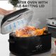 thumbnail image 2 of Horno asador eléctrico SUNVIVIPRO de 28 cuartos de acero inoxidable, 2 of 7