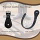 thumbnail image 3 of Correas de espuela Flying Leaves, 2 unidades, cuero negro, 3 of 7