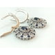 thumbnail image 3 of Aro Zafiro Azul Sintético Pendiente Plata 925 Saphire Blue, 3 of 3