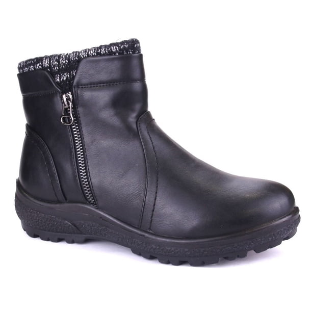 Botin Chalada Mujer Winter-6 Negro Casual