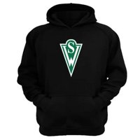 Genérico - Polerón Canguro Santiago Wanderers Negro Talla L Unisex