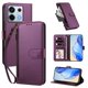 thumbnail image 2 of Funda con Billetera para [Xiaomi Redmi Note 13 Pro 5G] con Bolsillo Zipper y Tarjetero Violeta, 2 of 6