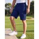 thumbnail image 4 of INSPIRE CHIC Pantalones Cortos de Carga de Verano para Hombre con Bolsillos para Senderismo al Aire Libre y Golf para un Estilo de Vida Activo L Azul Marino, 4 of 5