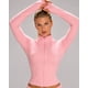 thumbnail image 3 of Chaqueta Deportiva Para Mujer Slim Fit Con Cierre Y Cuello Alto, 3 of 3