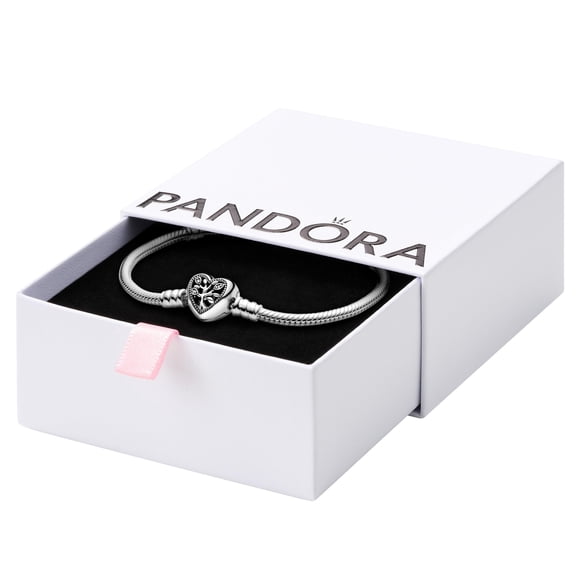 Pulsera PANDORA Moments 16 cm Corazón con Árbol de la Familia