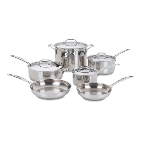 Juego De Utensilios De Cocina Cuisinart Chef'S-Classic-Inoxidable De 10 Piezas