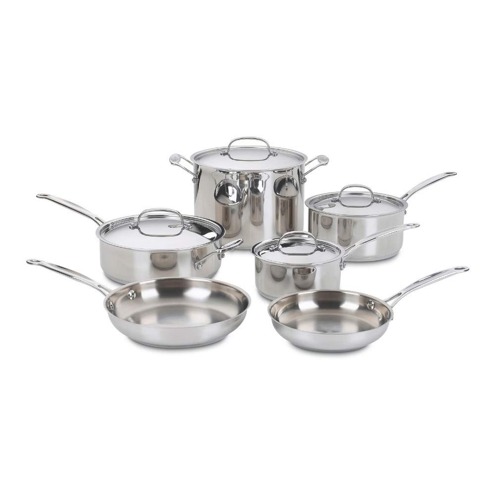 Juego De Utensilios De Cocina Cuisinart Chef'S-Classic-Inoxidable De 10 Piezas