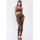 thumbnail image 2 of Conjunto de Top Corto sin Mangas de Malla Transparente Sexy y Leggings de Cintura Alta L/XL, 2 of 4