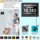 thumbnail image 4 of Reloj digital MASSII de 20 cm para demencia con control remoto y 28 alarmas, 4 of 8