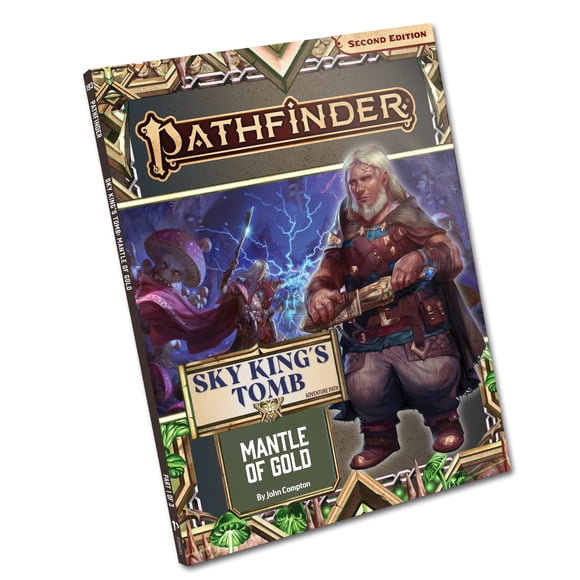 Libro Pathfinder Adventure Path Mantle of Gold (La tumba del rey del cielo)