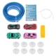 thumbnail image 4 of Pista De Carreras Flexible De 15 Pies Con Kit De 4 Autos De Aleación, Ventosas Fuertes Y Versátiles, Color Azul, 4 of 5
