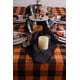 thumbnail image 4 of Tapete de mesa DII Yute Burlap Collection, 38 x 188 cm, negro liso, 4 of 9