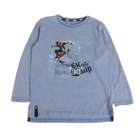 Polera Niño Azul Pillin