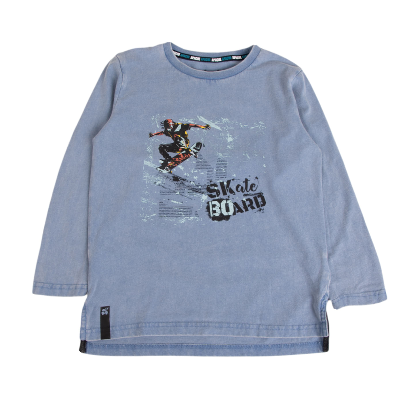 Polera Niño Azul Pillin