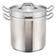 thumbnail image 1 of Vaporera/Cocedor de Pasta Winco 20qt Acero Inoxidable de Triple Capa, 1 of 4