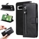 thumbnail image 1 of Funda con Cremallera para Google Pixel 7 , Carcasa Cartera de Cuero PU con Soporte y Tarjetero, 1 of 6