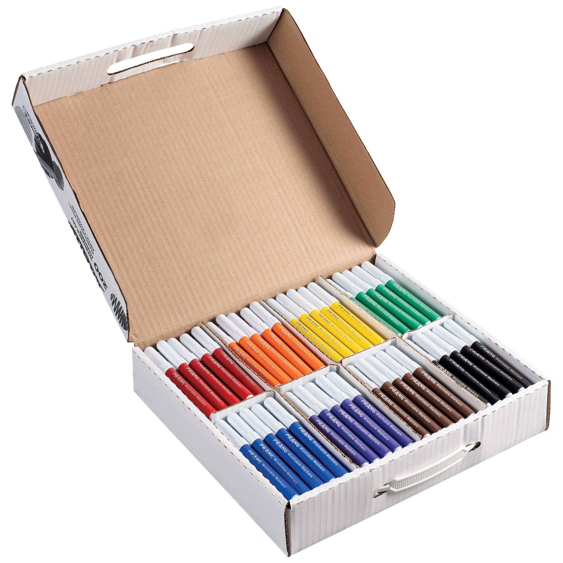 Art Markers Prang Classic, Lavables, Con Punta Redonda, 200 Unidades