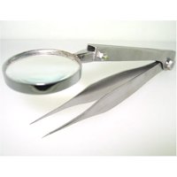 Pinzas Plegables Con Lupa De 3,5X Hts Mt-038-L Large