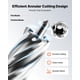 thumbnail image 4 of Juego de brocas anulares VEVOR, 5 unidades, Weldon Shank Mag, 4 of 9