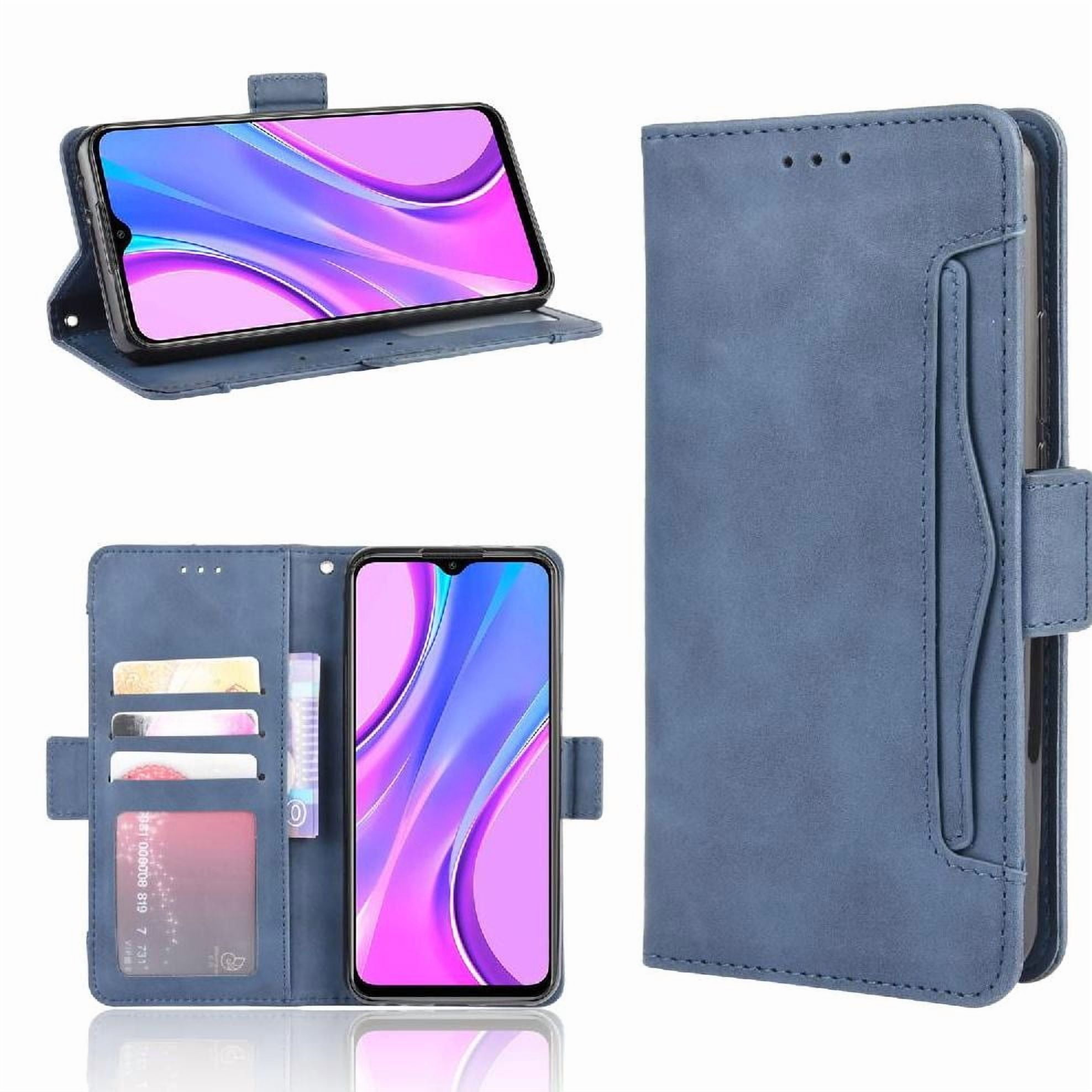 Foxdock - Funda Cartera Magnética Para Xiaomi Redmi 9- Tarjetero Desmontable, Cuero Pu, Soporte
