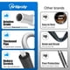 thumbnail image 4 of Portaequipajes de techo para kayak ARTIPOLY 4 en 1 con soporte para remos, 4 of 8