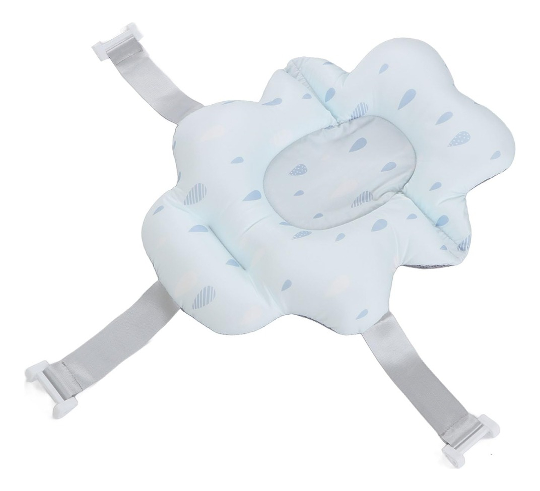 Genérico - Almohada Cojin Apoyo Tina Baño Diseño Nube Bebes Lau