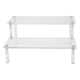 thumbnail image 2 of Claro Transparente Escalera Nivel Acrílico Estante Encimera Elevadores Vitrina 2 Escalera, 2 of 5