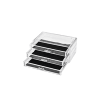 Genérico - Organizador Acrílico Para Maquillaje Y Cosmetiquero, Color Transparente