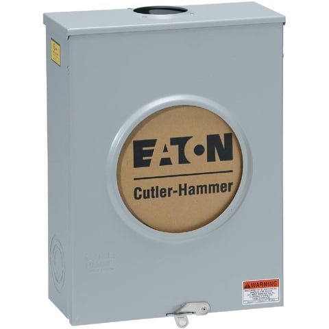 Enchufe De Medidor Eaton Cutler-Hammer 200A Sin Anillos Para Uso Superior/Subterráneo