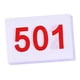 thumbnail image 2 of Babero Para Correr Números De Competidor Ligeros Para Gimnasia Baloncesto Fútbol 501 A 600, 2 of 5