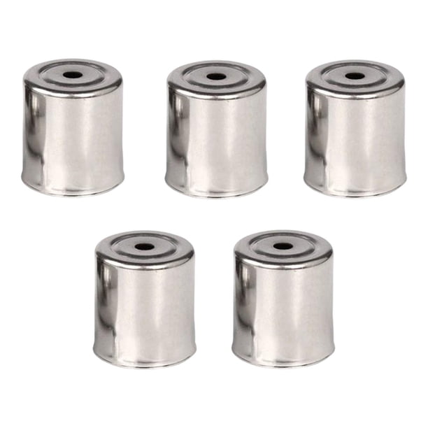 5 piezas de repuesto para microondas, tapas para horno, ligeras, de gran capacidad de soporte, repuestos para horno, piezas de reparación para oficina Gris Claro 17x15mm