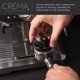 thumbnail image 3 of Tamper y distribuidor de café, 54 mm, 2 en 1, crema, color negro, 3 of 5