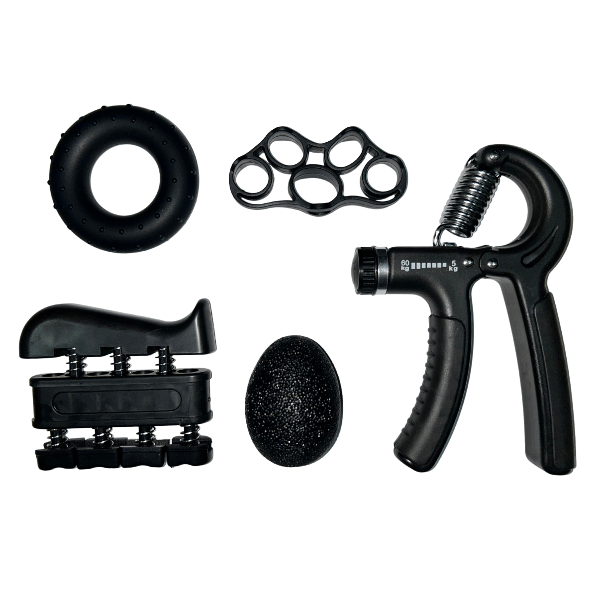 Linea Sport - Ejercitador Hand Grip De Manos Ajustable 5 Piezas