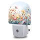 thumbnail image 1 of Luz nocturna FOISIIAEA 9,5 cm con flores en acuarela LED, 1 of 6