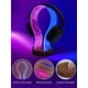 thumbnail image 5 of Soporte para auriculares YuanDian de madera de nogal con luz nocturna LED, 5 of 7