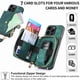 thumbnail image 2 of Funda Tipo Cartera con Correa Cruzada para iPhone 14 Pro Protección Contra Golpes Verde, 2 of 5