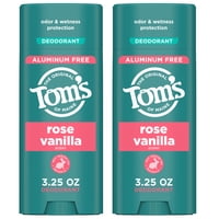 Desodorante Tom'S Of Maine Rose Vanilla 96 Ml (Paquete De 2)